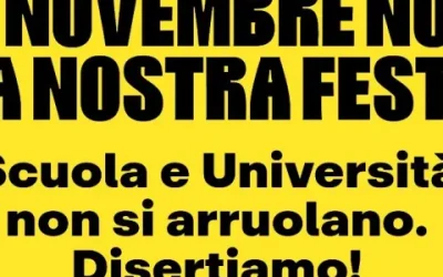IL MIM CENSURA IL CORSO CESTES SU GUERRA E GENOCIDIO. IL 4 NOVEMBRE MANIFESTIAMO IL NOSTRO DISSENSO