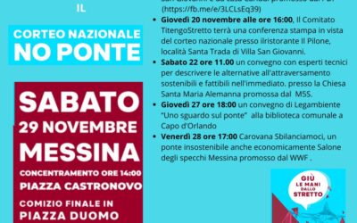 FISI ADERISCE ALLA MANIFESTAZIONE “NOPONTE” A MESSINA