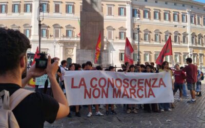 LA CONOSCENZA NON MARCIA