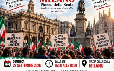 FUORI DAL GHETTO. IL DIRITTO DI PARTECIPARE ALLE ELEZIONI È DI TUTTI.