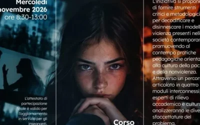 4 novembre, convegno di formazione: Impatto e prevenzione dei modelli violenti, della società e nei mass media