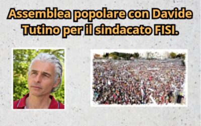 ASSEMBLEA PUBBLICA CON DAVIDE TUTINO, CAGLIARI, 15 OTTOBRE 2026